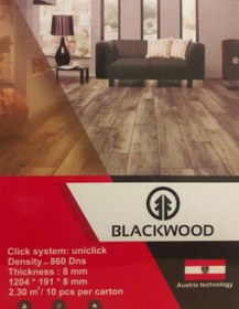 تصویر پارکت لمینت بلک وود BLACK WOOD 