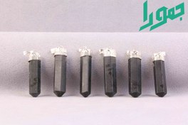 تصویر مدال حدید منشوری هندی تراش دست 