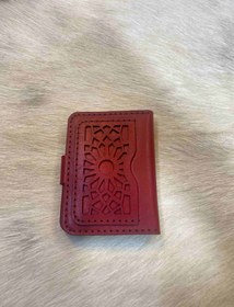 تصویر جاکارتی چرم اسلیمی زنانه - چرم گاوی 