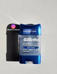 تصویر مام ژله ای دانه دار اورجینال ژیلت کول ویو Gillette COOL WAVE Deodorant