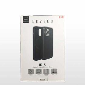 تصویر کاور LEVELO مدل IRIS دارای مگ سیف مناسب iphone 14Por Max 