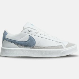 تصویر کفش ونس نایکی مدل Blazer مردانه چرم مصنوعی رنگ سفید 