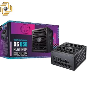 تصویر منبع تغذیه کامپیوتر کولر مستر مدل XG850 پلاتینیوم Cooler Master XG850 Platinum Power Supply