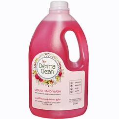 تصویر مایع دستشویی " گالونی " درماکلین - ( قرمز ) حاوی روغن اینکا اینچی، عصاره عناب و کاملیا ( 2 لیتر ) 