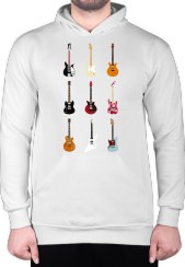 تصویر هودی با طرح Epic Guitars Of Rock 