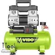 تصویر کمپرسور باد سایلنت بدون روغن (8 لیتری ) WD 060210808 