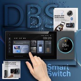 تصویر تاچ پنل هوشمند و هاب‌زیگبی تویا 7inch Tuya 