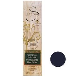 تصویر رنگ مو سلوم شماره 1/1حجم 120 میلی لیتر رنگ مشکی پرکلاغی 