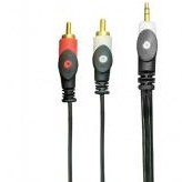 تصویر کابل 1 به 2 برند xp xp audio cable 1-2