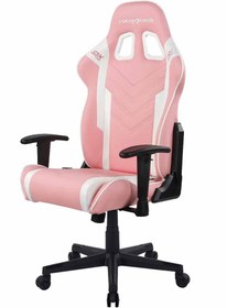 تصویر صندلی گیمینگ دی ایکس ریسر صورتی Prince Series OH/D6000/PW P132 DXRacer Prince Series OH/D6000/PW P132 Racing Style Ergonomic Gaming Chair