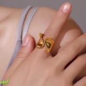 تصویر انگشتر دفرمه کد 4015 