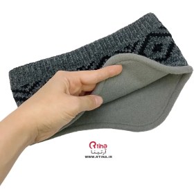 تصویر هدبند زمستانی مخمل 