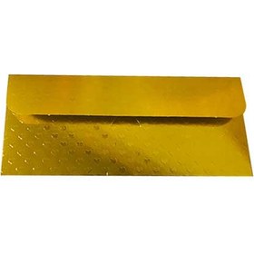 تصویر پاکت پول متالایز طلایی 