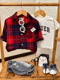 تصویر ست سه تیکه پسرانه کد:416 