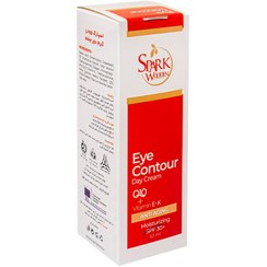 تصویر کرم دور چشم روز اسپارک وودن مدل Q10 حجم 50 میلی لیتر Spark Wooden Eye Contour Day Cream SPF30 - 50ml