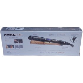 تصویر اتو موی کراتینه روزیا پرو اصلی مدل ROZIA PRO HR815 Original ROZIA PRO keratin hair straightener model ROZIA PRO HR815