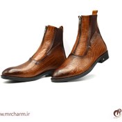 تصویر بوت چرم کلاسیک مردانه mrc30082 