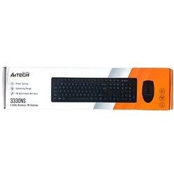 تصویر کیبورد و موس بی سیم a4tech مدل 3330NS keyboard & mouse wireless kb a4tech 3330NS