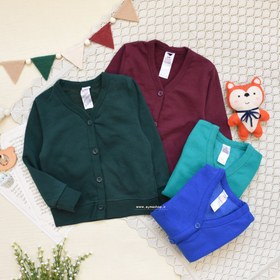 تصویر ژاکت N192 سایز خردسال سبزابی 