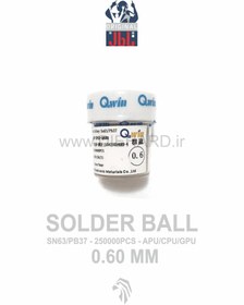 تصویر ساچمه قلع – BALL 0.60 * 250.000 