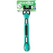 تصویر خودتراش ورقه ای سبز 3 لبه مستر شیو Master Shave 3Blade Green 24Pcs