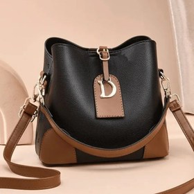 تصویر کیف چرم گوشه عسلی 