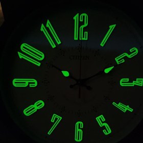 تصویر ساعت دیواری سیتیزن شب نما 