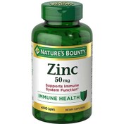 تصویر زینک 50 میلی گرمی نیچرز بونتی (400 تایی) ا Natures Bounty Zinc 50 mg Natures Bounty Zinc 50 mg