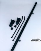 تصویر پرده شیشه خودرو عقب ۲ میل وارداتی 