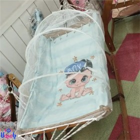 تصویر پشه بند گهواره نوزاد 