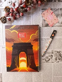 تصویر دفتر ۱۰۰برگ‌جلد سخت 