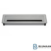 تصویر جاکابلی مستطیل آلومینیومی به همراه گردگیر و درب آرام‌بند 6020 - ملونی 