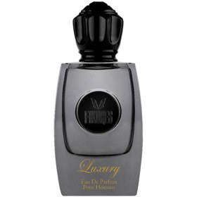 تصویر پرفیوم مردانه لاکچری بلک 80میل فیکورس Fikores Luxury Black Perfume For Men 80ml