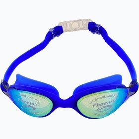 تصویر عینک شنا فونیکس جیوه ای ضد بخار مدل Phoenix Competition swimming glasses Anti Fog | آبی 