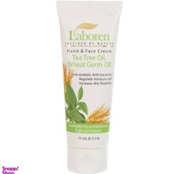 تصویر کرم مرطوب کننده لابورن (laboren) مدل Tea Tree Oil حجم 75 میلی‌لیتر 