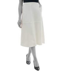 تصویر دامن زنانه سفید سرژه Serge کد 210223 