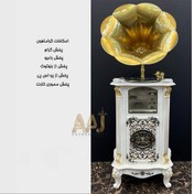 تصویر گرام مبله سفید والتر 2501 گرامافون والتر 2501 سفید