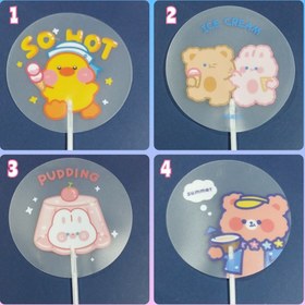 تصویر بادبزن فانتزی 