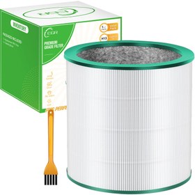 تصویر فیلتر تصفیه هوا مناسب دستگاه دایسون مدل های Dyson Air Purifier TP01, TP02, TP03, 3-in-1 H13 True HEPA, Compare to Part 968126-03 ( ارسال 10 الی 15 روز ) 