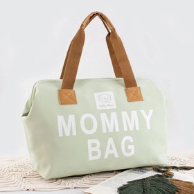 تصویر ساک برزنتی سایز بزرگ طرح مامی بگ Momy bag