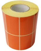 تصویر لیبل نارنجی mm34*51 