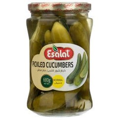 تصویر خیار شور قلمی اصالت مقدار 680 گرم Esalat Pickled Cucumber 680 gr