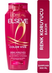 تصویر شامپو تثبیت کننده رنگ مو زنانه السیو مدل COLOR VIVE حجم ۳۰۰ میلی‌لیتر 