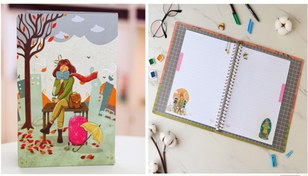 تصویر کلاسور حاشیه دار دایان سری آنجل 