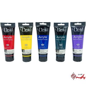 تصویر رنگ اکریلیک 75 میل وستا 