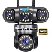 تصویر دوربین ۴ لنز سیم کارتی 