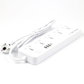 تصویر چندراهی برق هیسکا مدل CH-5516 Hiska CH-5516 Power Strip