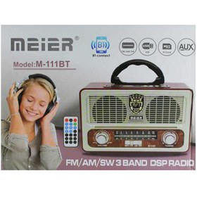 تصویر رادیو مییر مدل M-111BT Meier M-111BT Radio