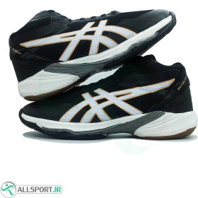 تصویر کتانی والیبال اسیکس Asics Sky Elite FF Black White 