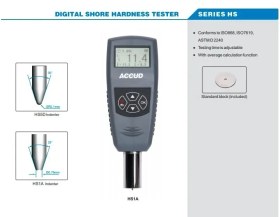 تصویر سختی سنج دیجیتال پلاستیک Accud (آکاد) مدل HS5D 